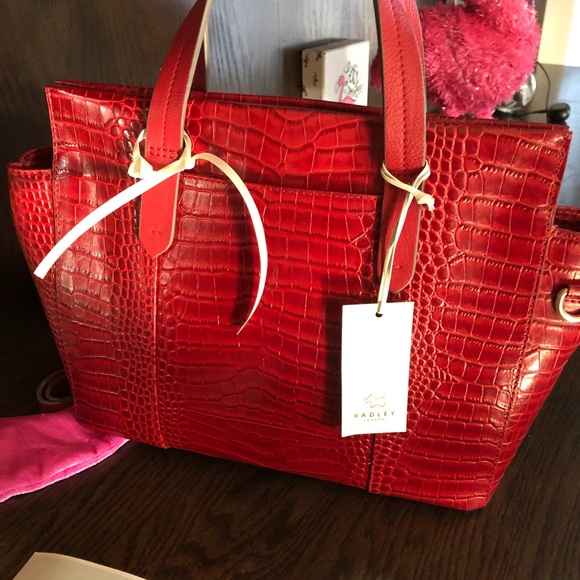 Handbags - Radley of London leather satchel. Brand new.